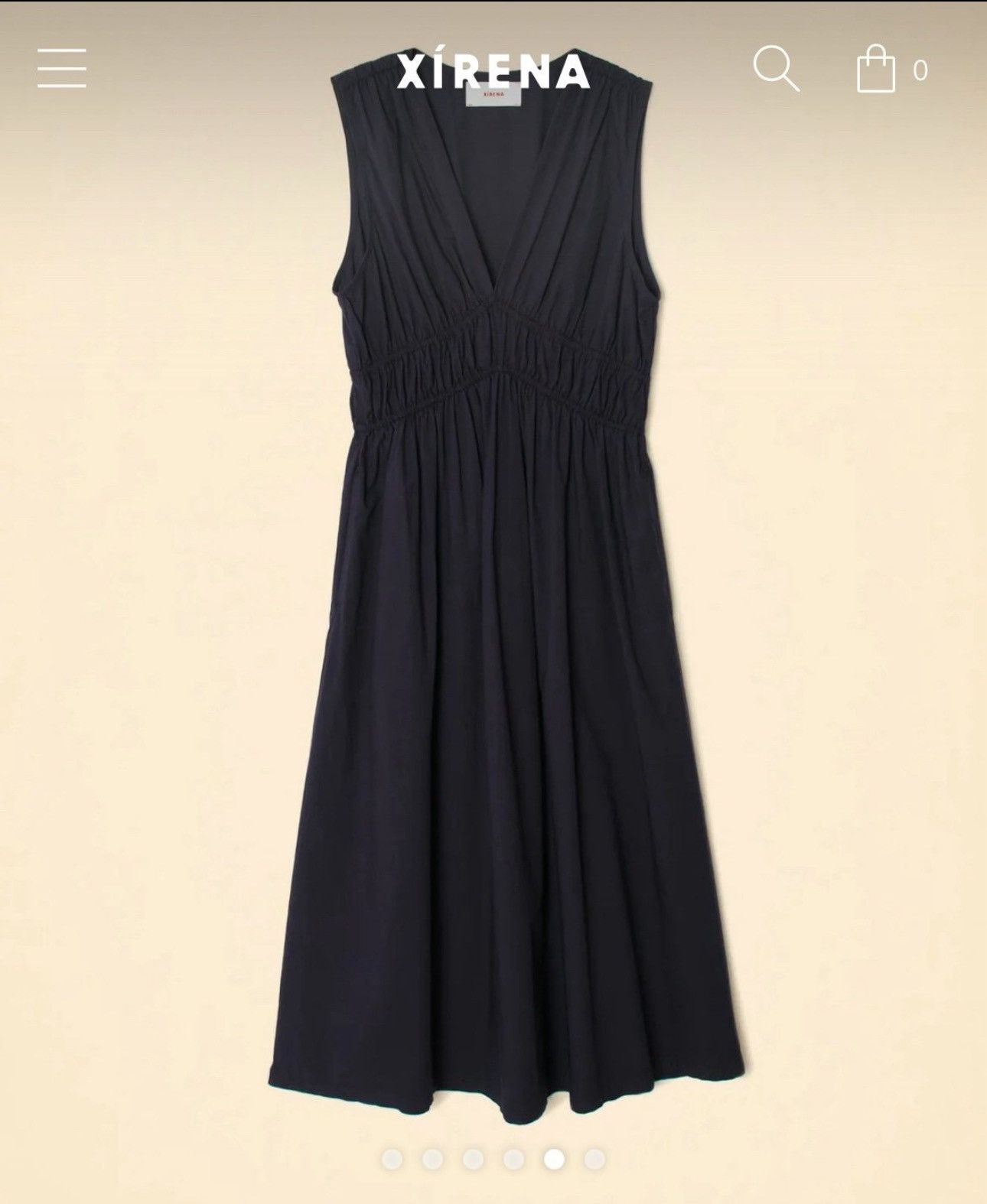 Xirena Darkest Navy Cyra Dress Size M / US 6-8 / IT 42-44 - 5 Thumbnail
