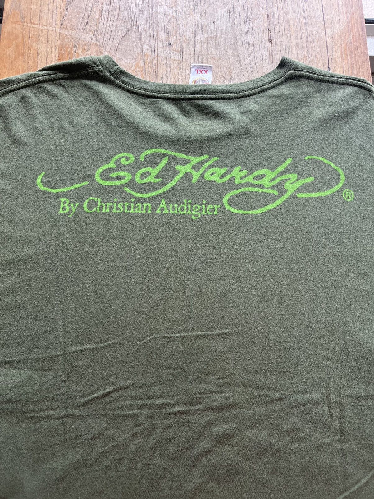 Designer × Ed Hardy Ed Hardy Tshirt Design by Christian Audigier Size US XXL / EU 58 / 5 - 11 Thumbnail