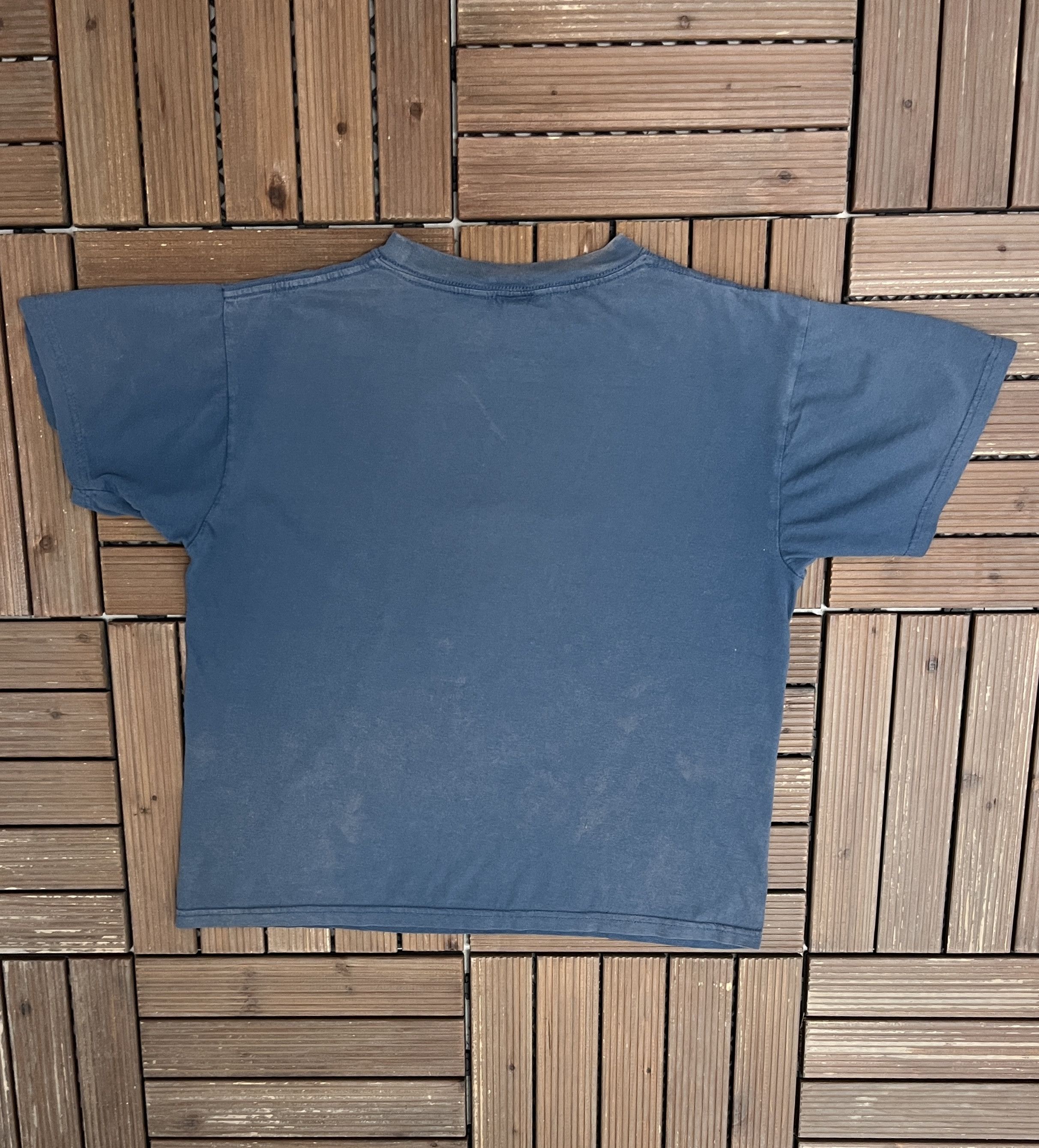 Vintage Star Wars Yoda Vintage Y2K Blue T-Shirt Tee Size US XS / EU 42 / 0 - 4 Thumbnail