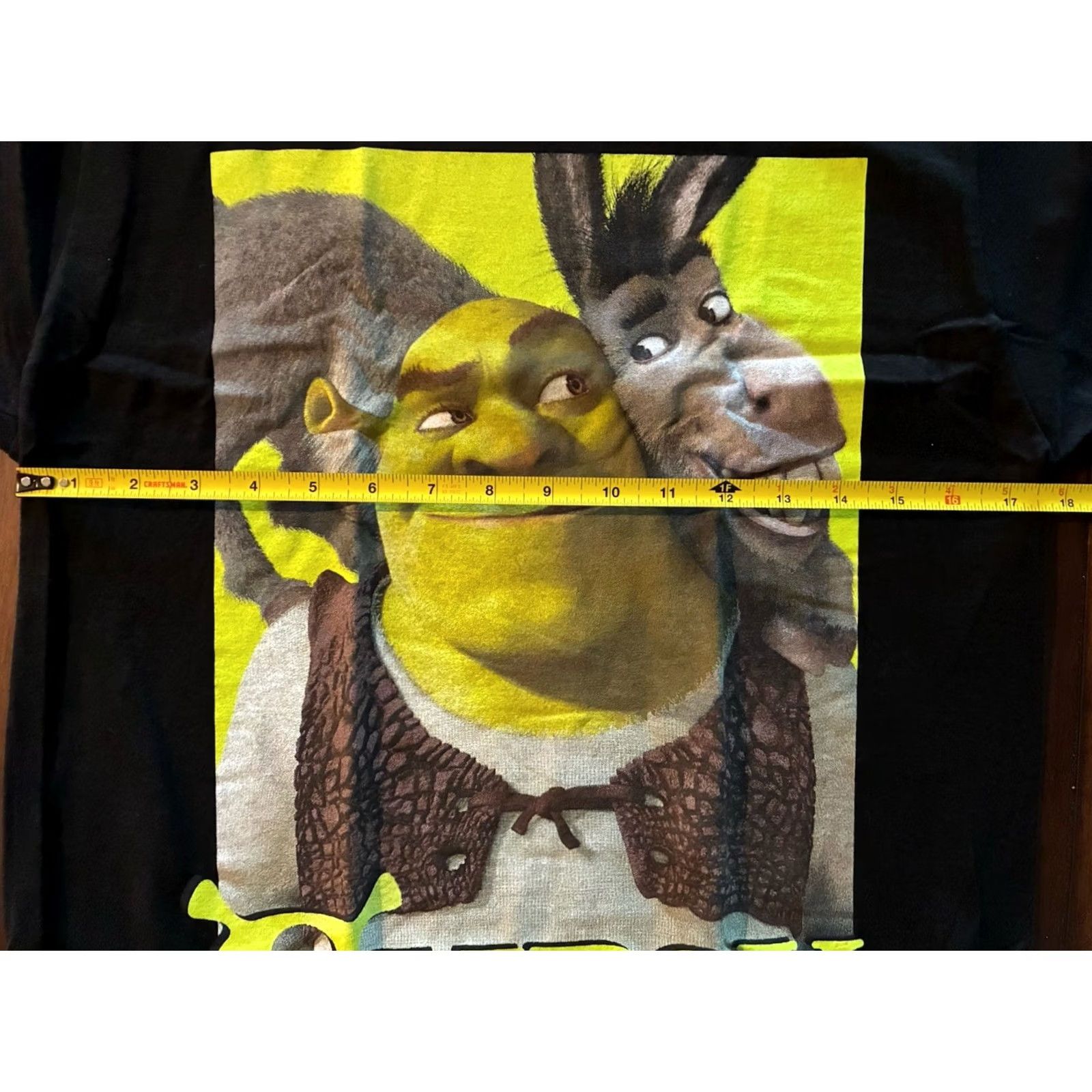Vintage VINTAGE Dreamworks Shrek Shirt Mens Medium Pullover Ogre Donkey Casual Medium Size US M / EU 48-50 / 2 - 4 Thumbnail