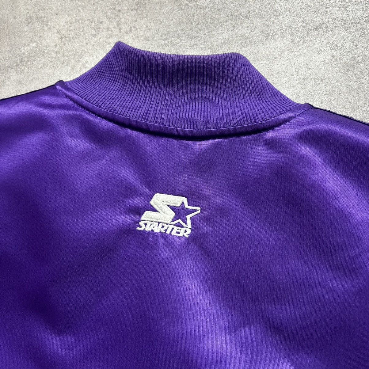 NCAA × Starter × Vintage VTG 90s EAST CAROLINA PIRATES ECU STARTER SATIN JACKET Size US XL / EU 56 / 4 - 4 Thumbnail