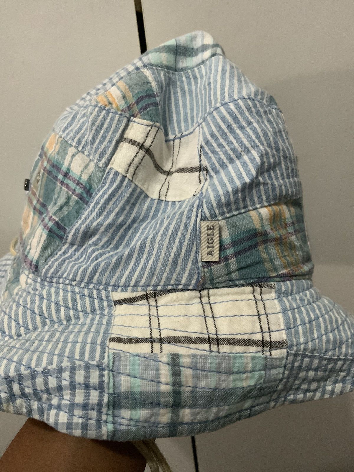 Aigle Aigel Japan Checked Outdoor Cap Size ONE SIZE - 10 Thumbnail