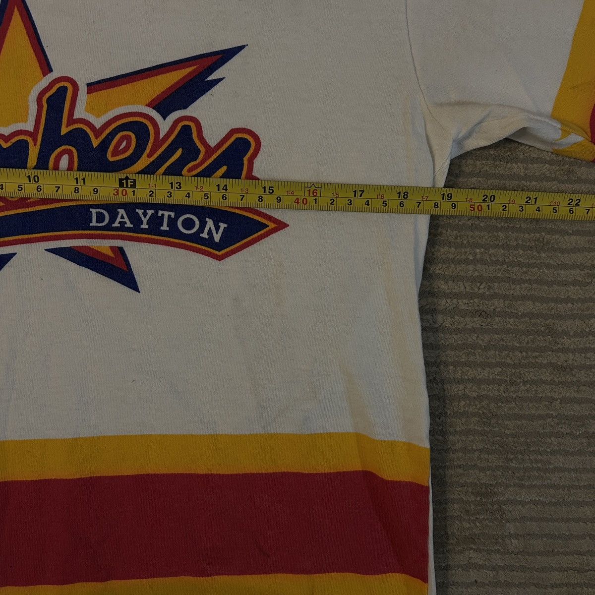 Vintage Vintage Dayton Bombers Hockey Jersey Tee Size US L / EU 52-54 / 3 - 4 Thumbnail