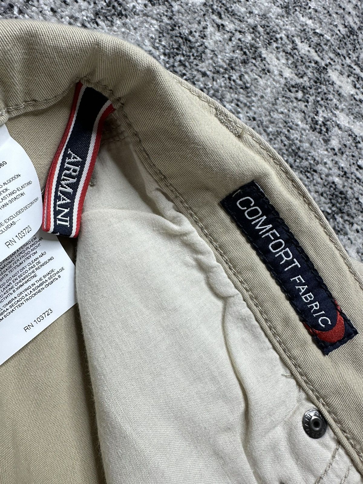 Armani Armani Jeans Luxury Denim Vintage StreetWear Rare Y2K Size US 33 - 13 Thumbnail
