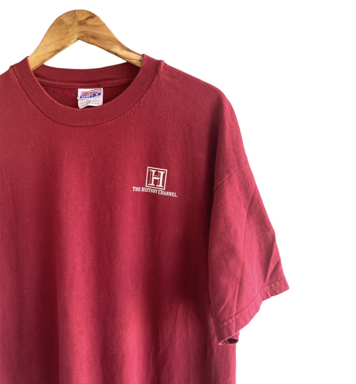 Vintage Vintage History Channel Promo Tee 90s Y2K XL Hanes Size US XL / EU 56 / 4 - 1 Thumbnail
