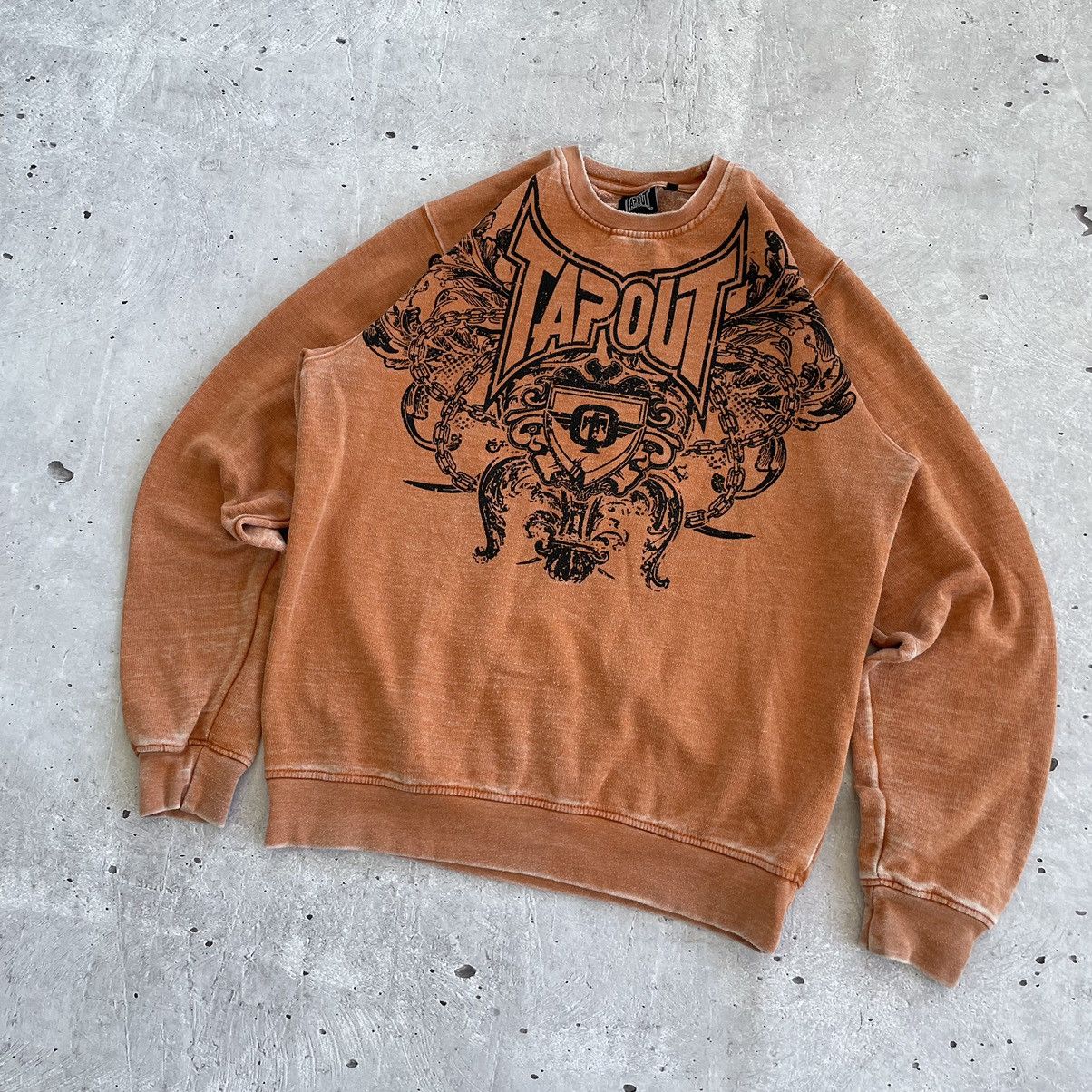 Tapout × Vintage Vintage Tapout Distressed Long sleeve T-shirt y2k hype Size US XL / EU 56 / 4 - 2 Thumbnail