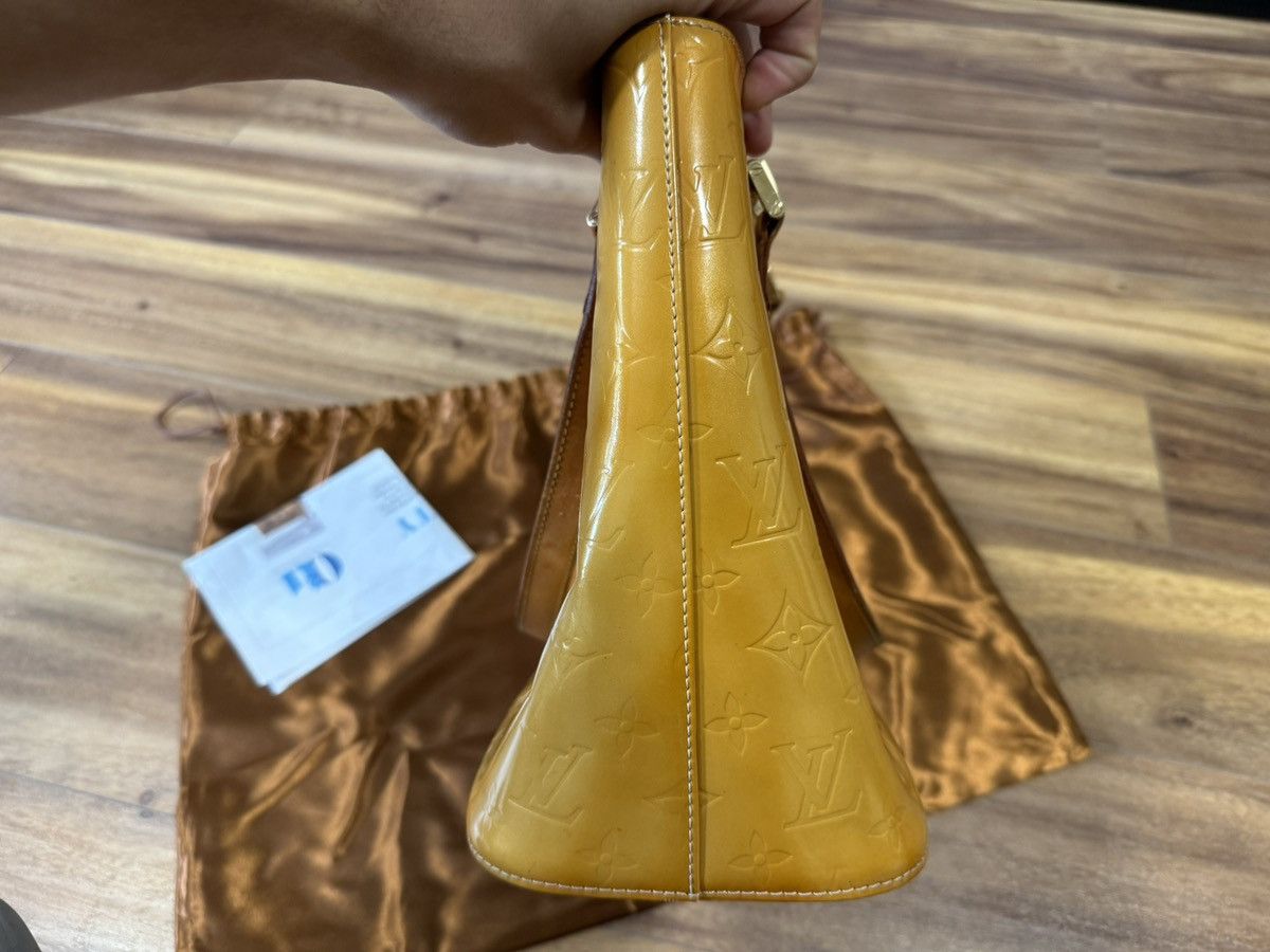 Louis Vuitton × Vintage Louis Vuitton Vernis Reade PM Tote – Honey Jaune Ambre Size ONE SIZE - 13 Thumbnail