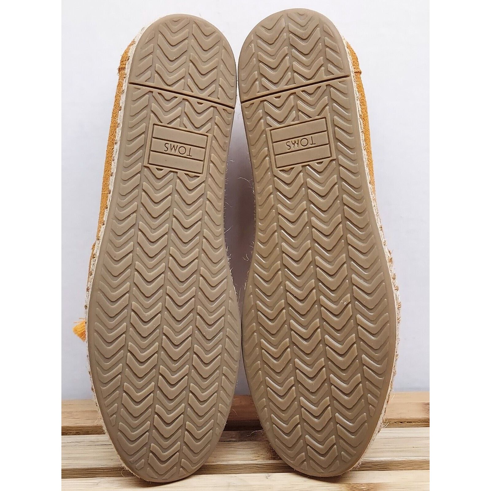 Toms TOMS Womens | Brown | Tassled Suede Slip On Shoes Size 8.5 Size US 8.5 / IT 38.5 - 3 Thumbnail