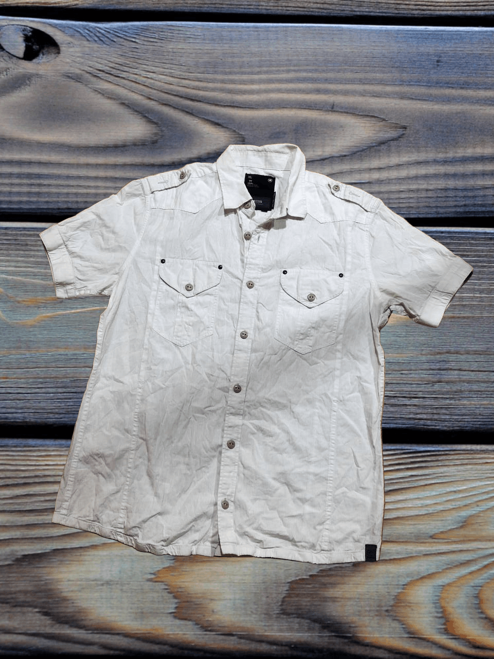 G-Star G-Star Short Sleeve Solid Casual Button-Down Shirts Size US XL / EU 56 / 4 - 1 Thumbnail
