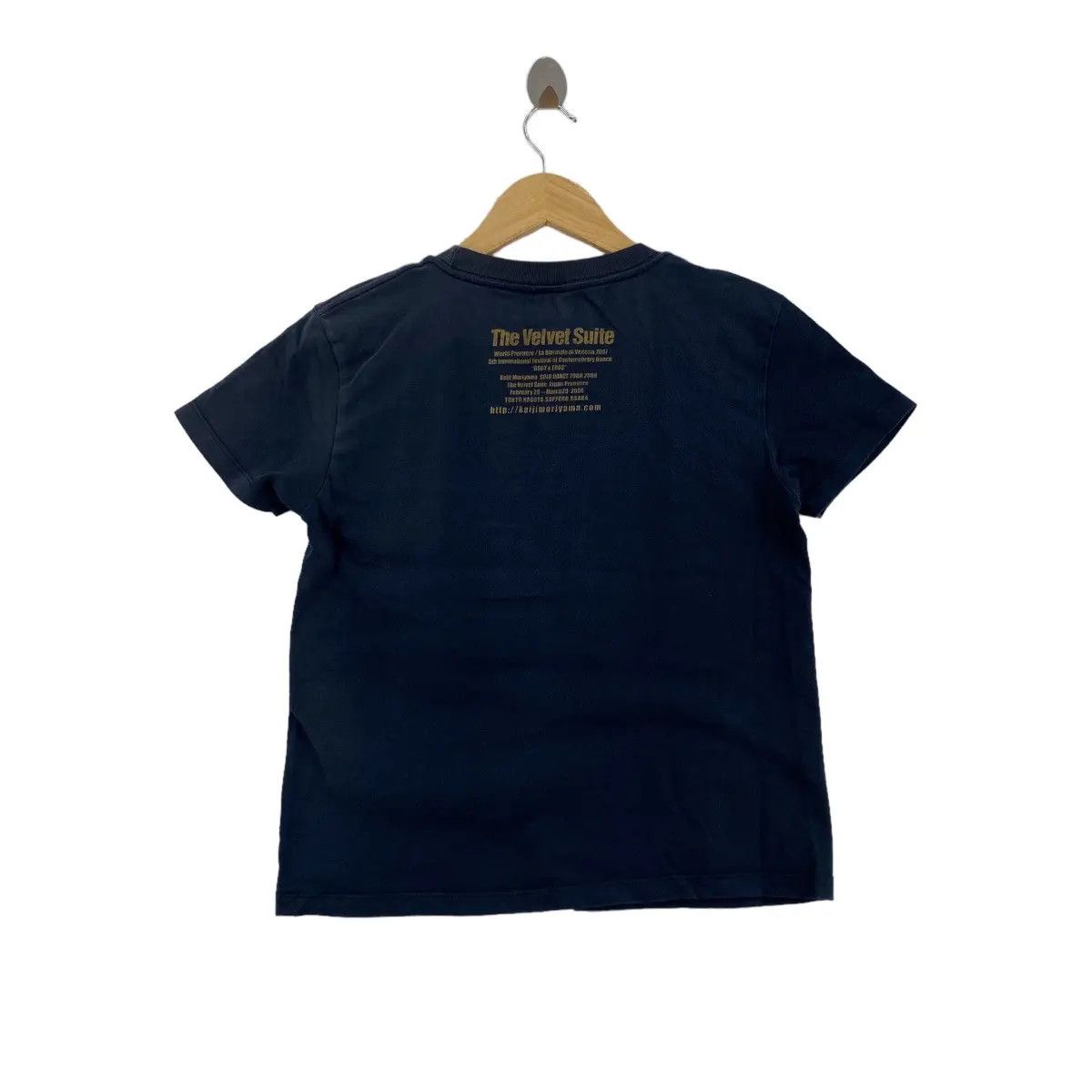 Vintage KAIJI MORIYAMA DANCER The Velvet Suite Tee Shirt Top Solo Size S / US 4 / IT 40 - 2 Thumbnail