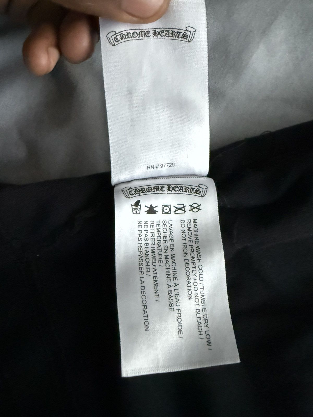 Chrome Hearts Chrome Hearts Gradient Logo T-Shirt Black Size US M / EU 48-50 / 2 - 9 Thumbnail