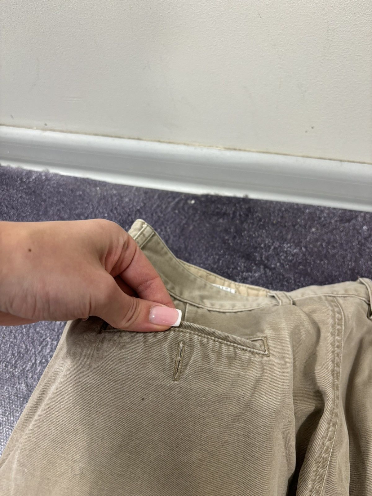 Avirex Vintage Avirex USA Utility Military Hype Beige Chino Pants Size US 34 / EU 50 - 11 Thumbnail
