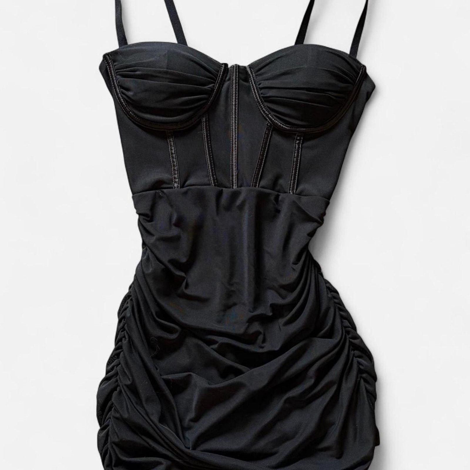 Other Black Corset Mini Dress - Size S Size S / US 4 / IT 40 - 1 Thumbnail