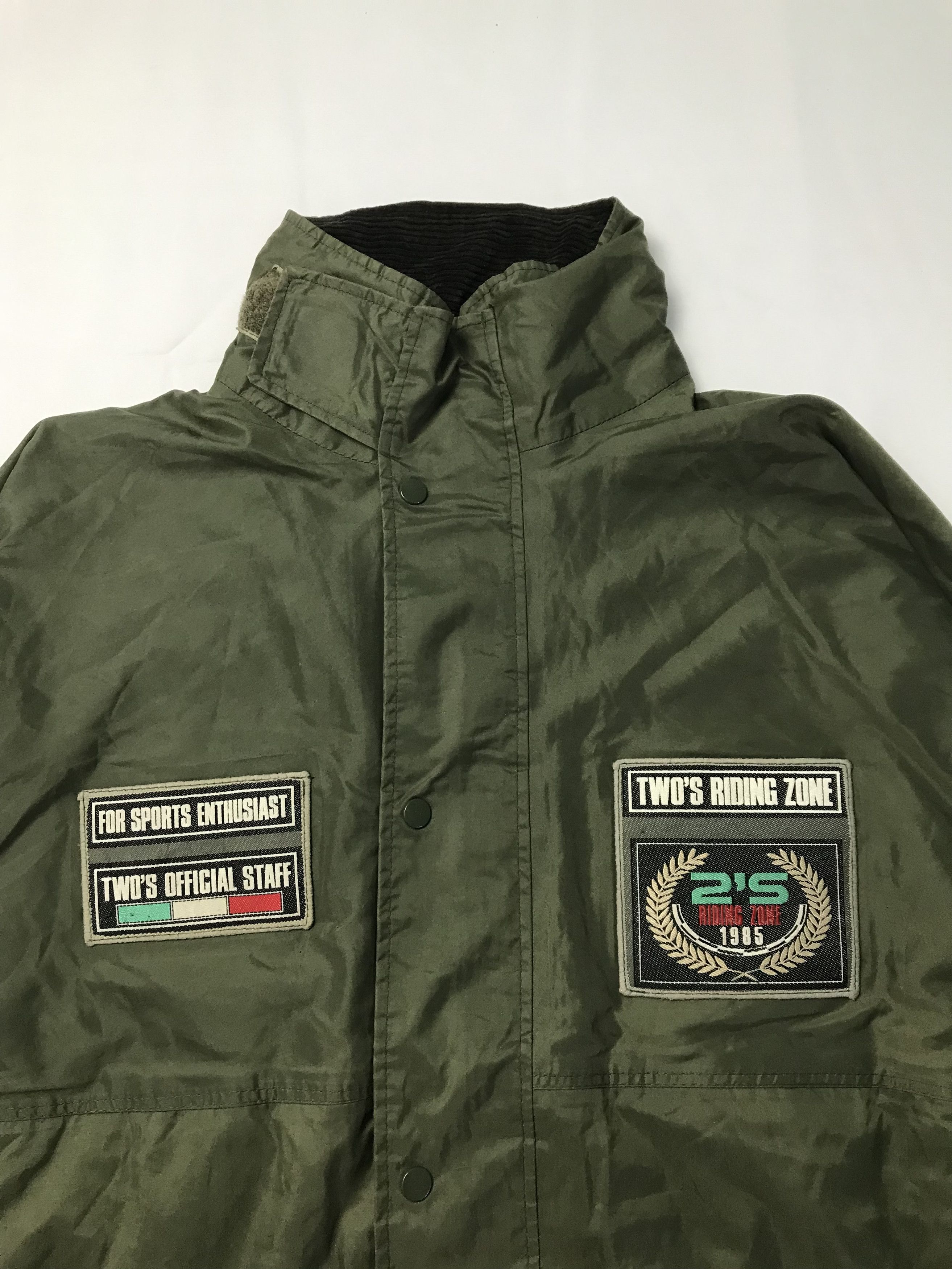 Racer Worldwide Vtg 1985 Two Riding Zone racing jacket Size US XL / EU 56 / 4 - 2 Thumbnail