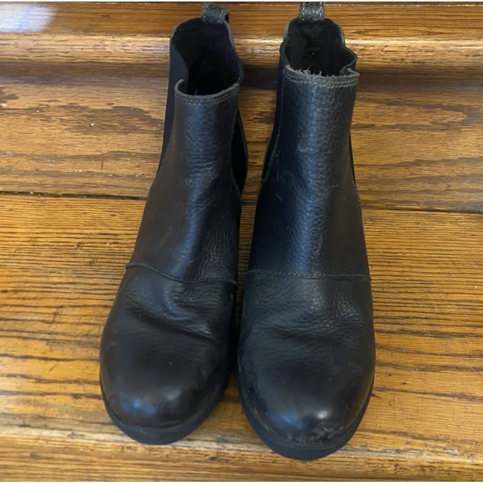SOREL Sorel Boots Womens 9 Joan of Arctic II Black Leather Wedge Size US 9 / IT 39 - 2 Thumbnail