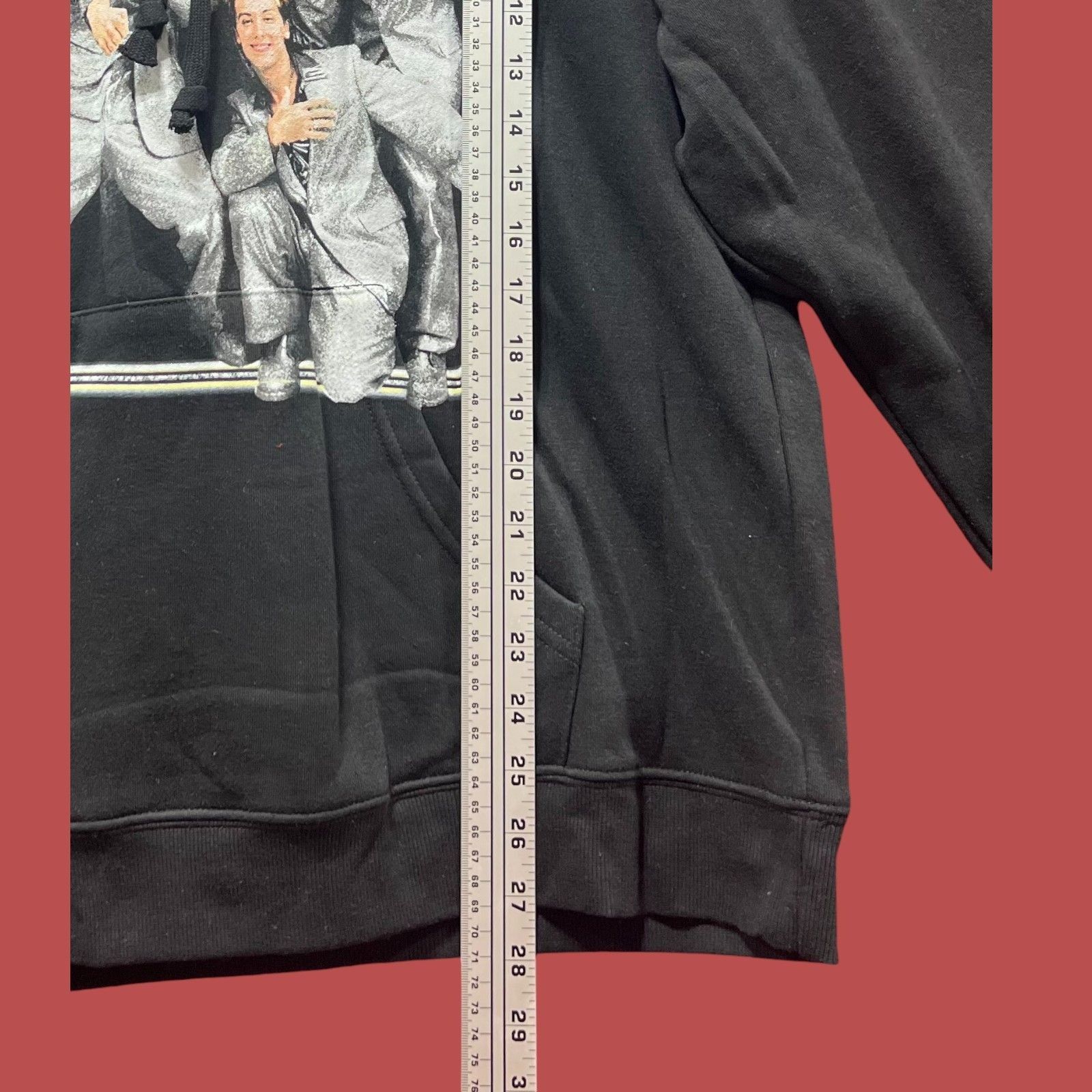 Other NSYNC - Unisex Long Sleeve Hooded Sweatshirt - Black - Extra Size US XL / EU 56 / 4 - 6 Thumbnail