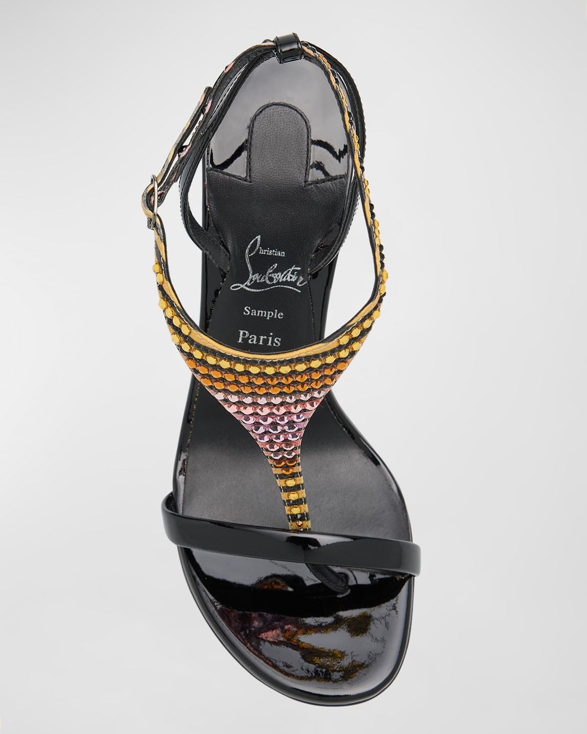 Christian Louboutin o1s1wg110625 Heels in Black Size US 8.5 / IT 38.5 - 3 Thumbnail