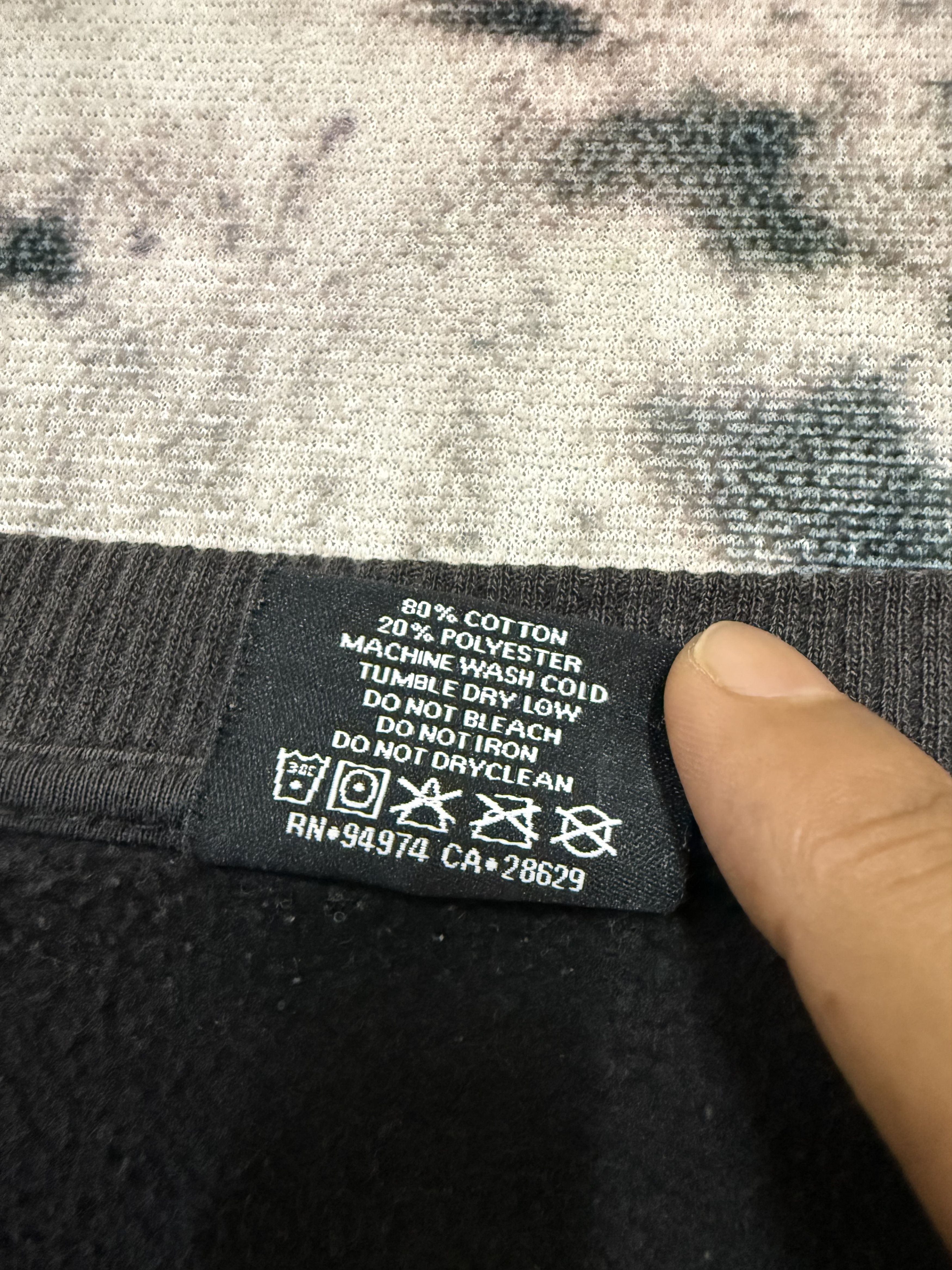 Japanese Brand × Stussy Stussy Embroidered Center Logo Sweatshirt Size US M / EU 48-50 / 2 - 6 Thumbnail
