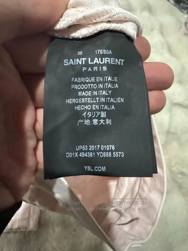 Saint Laurent Paris Saint Laurent Paris Gradient Tight Jeans Size US 30 / EU 46 - 4 Thumbnail