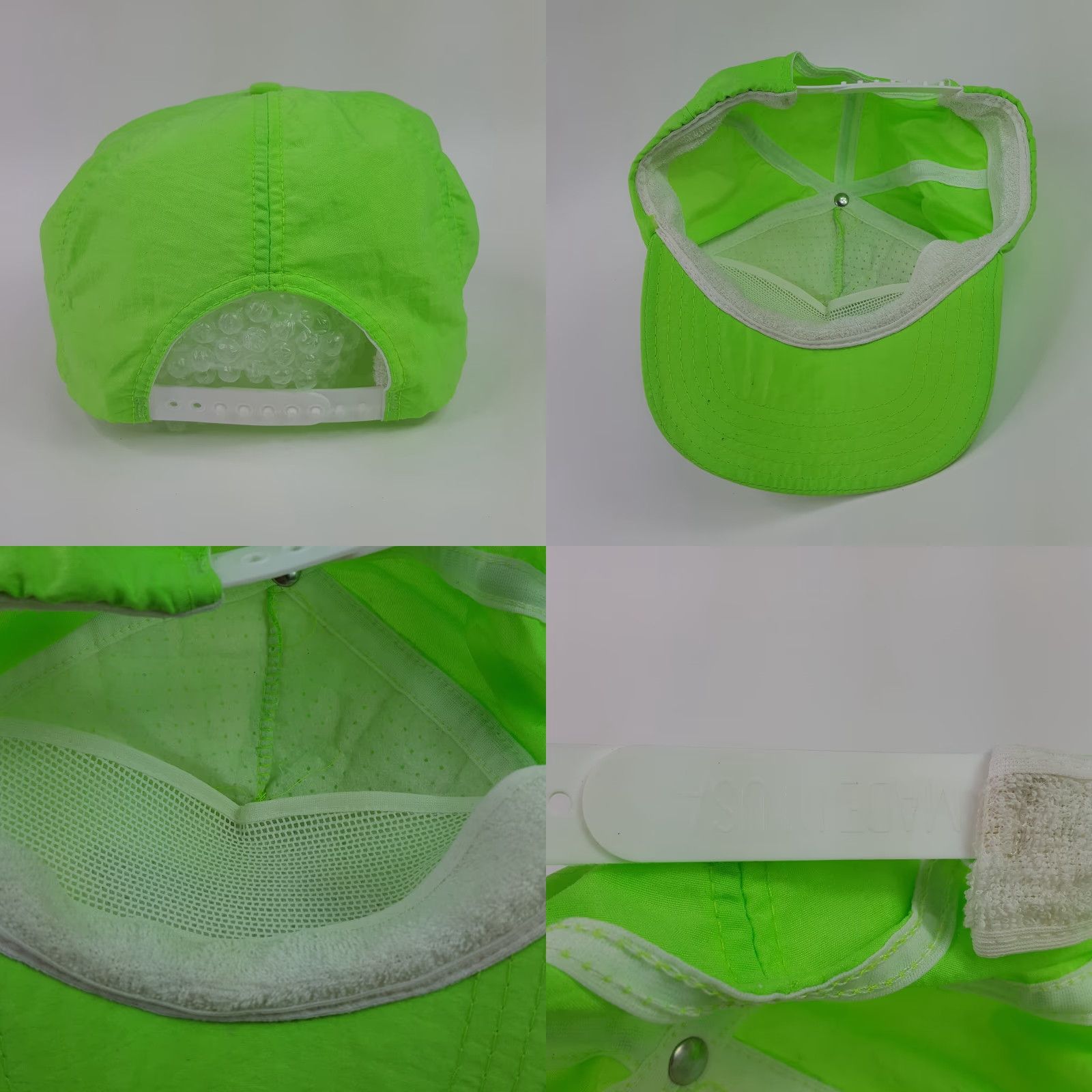 NASCAR VINTAGE NASCAR Dale Jarrett Neon Green USA Trucker Hat Snapback Cap Car, Adjustable, Embroidered, Lightweight, Breathable, Solid Green, Men Size ONE SIZE - 8 Thumbnail