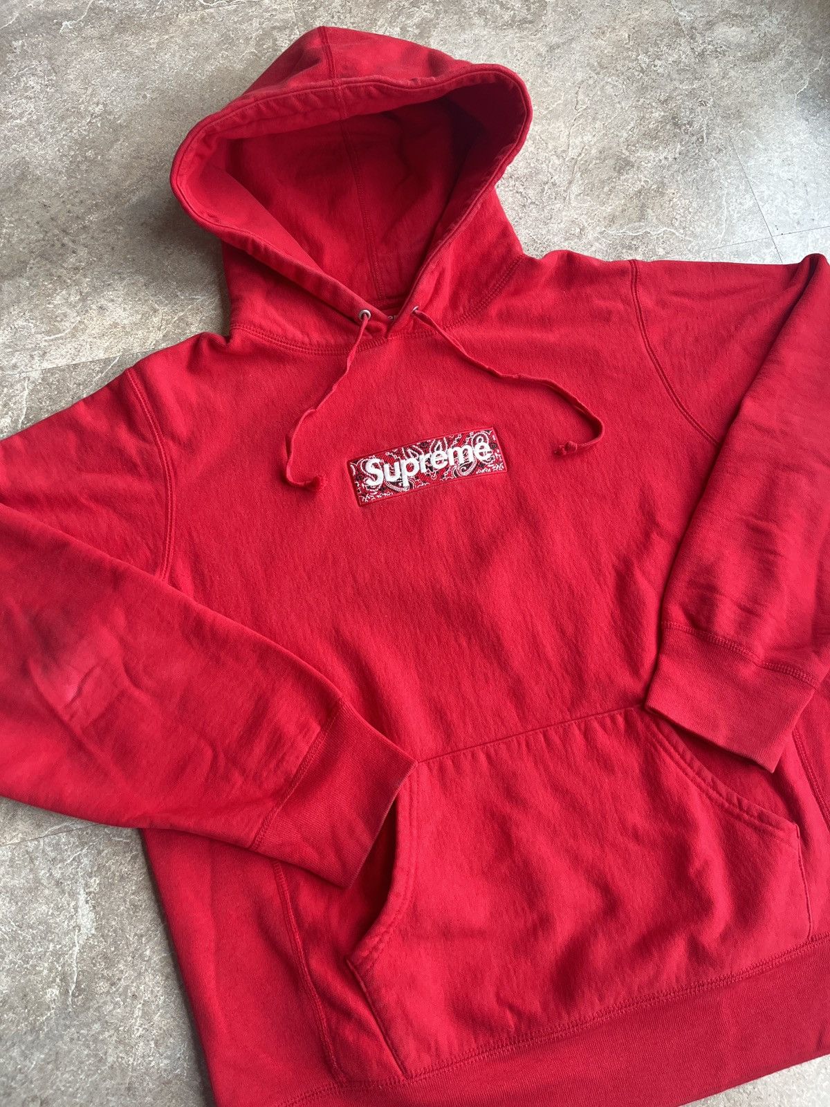 Supreme FW19 Supreme Bandana Box Logo M Size US M / EU 48-50 / 2 - 4 Thumbnail