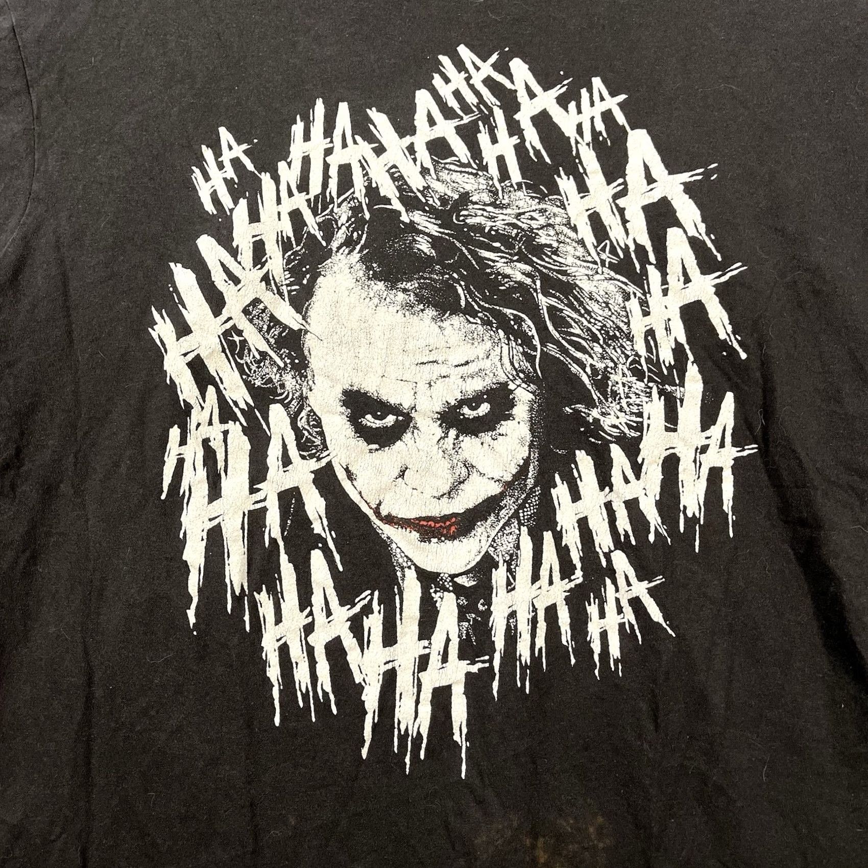 Vintage VINTAGE Batman The Dark Knight Joker Ledger Why So Serious Promo T Shirt Mens XL Black Batman Cartoon Retro Mens XL Shirt Size US XL / EU 56 / 4 - 2 Thumbnail