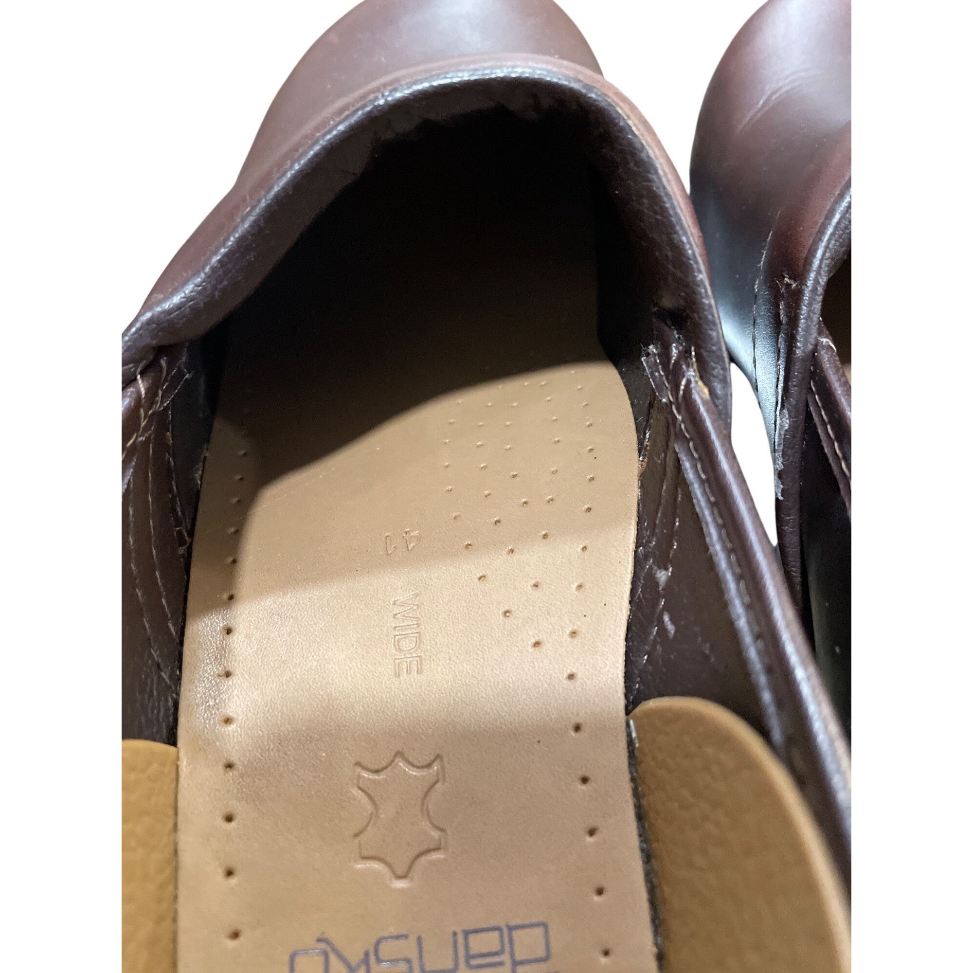 Dansko Dansko wms brown leather nursing day wear mules clogs sz 10- Size US 10 / IT 40 - 15 Thumbnail