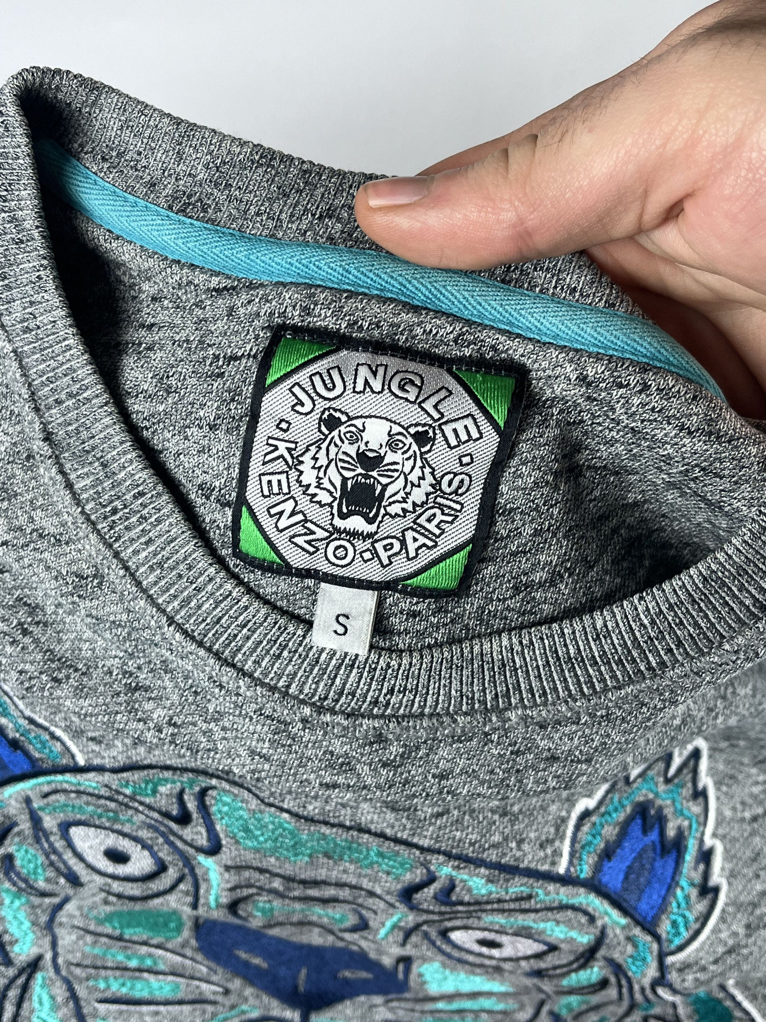 Kenzo × Vintage Kenzo Limited Edition Gray Marine Foundation sweatshirt Size US S / EU 44-46 / 1 - 3 Thumbnail