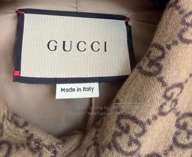 Gucci Gucci GG Wool Flannel Overshirt. Size US M / EU 48-50 / 2 - 2 Thumbnail