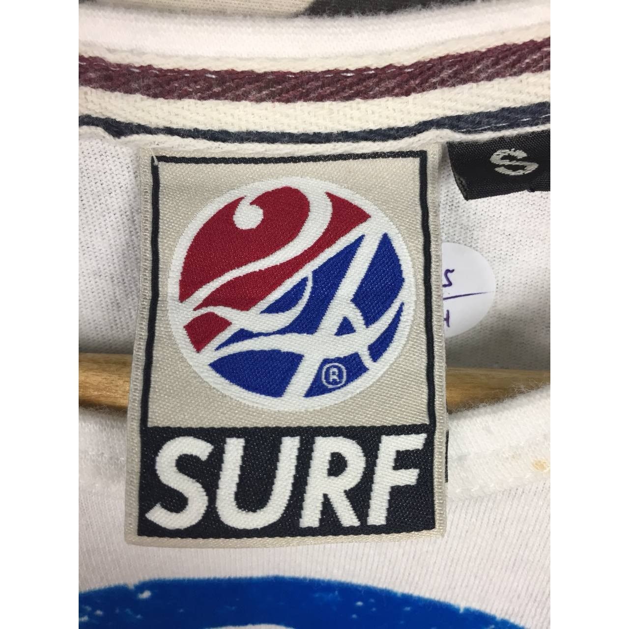 Japanese Brand 24 Karats Surf Authentic Hawaiian Originals Big Logo Tee Size US S / EU 44-46 / 1 - 13 Thumbnail