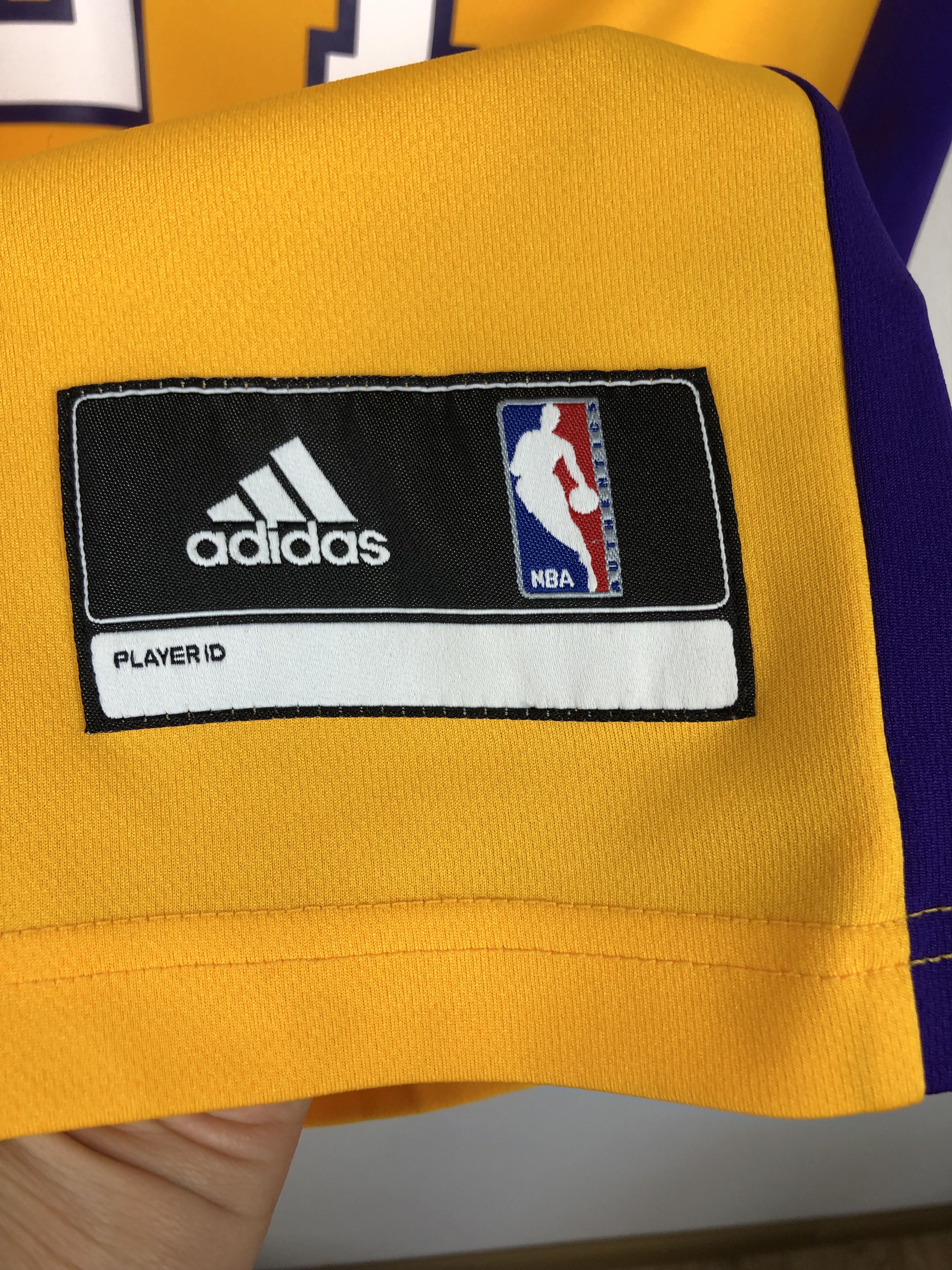 Adidas Adidas Los Angeles Lakers Bryant Yellow NBA Jersey Tee Size US S / EU 44-46 / 1 - 4 Thumbnail