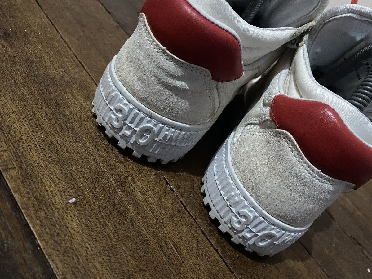Off-White Off-White Court 3.0 low Red/White sneaker Size US 7 / IT 37 - 3 Thumbnail