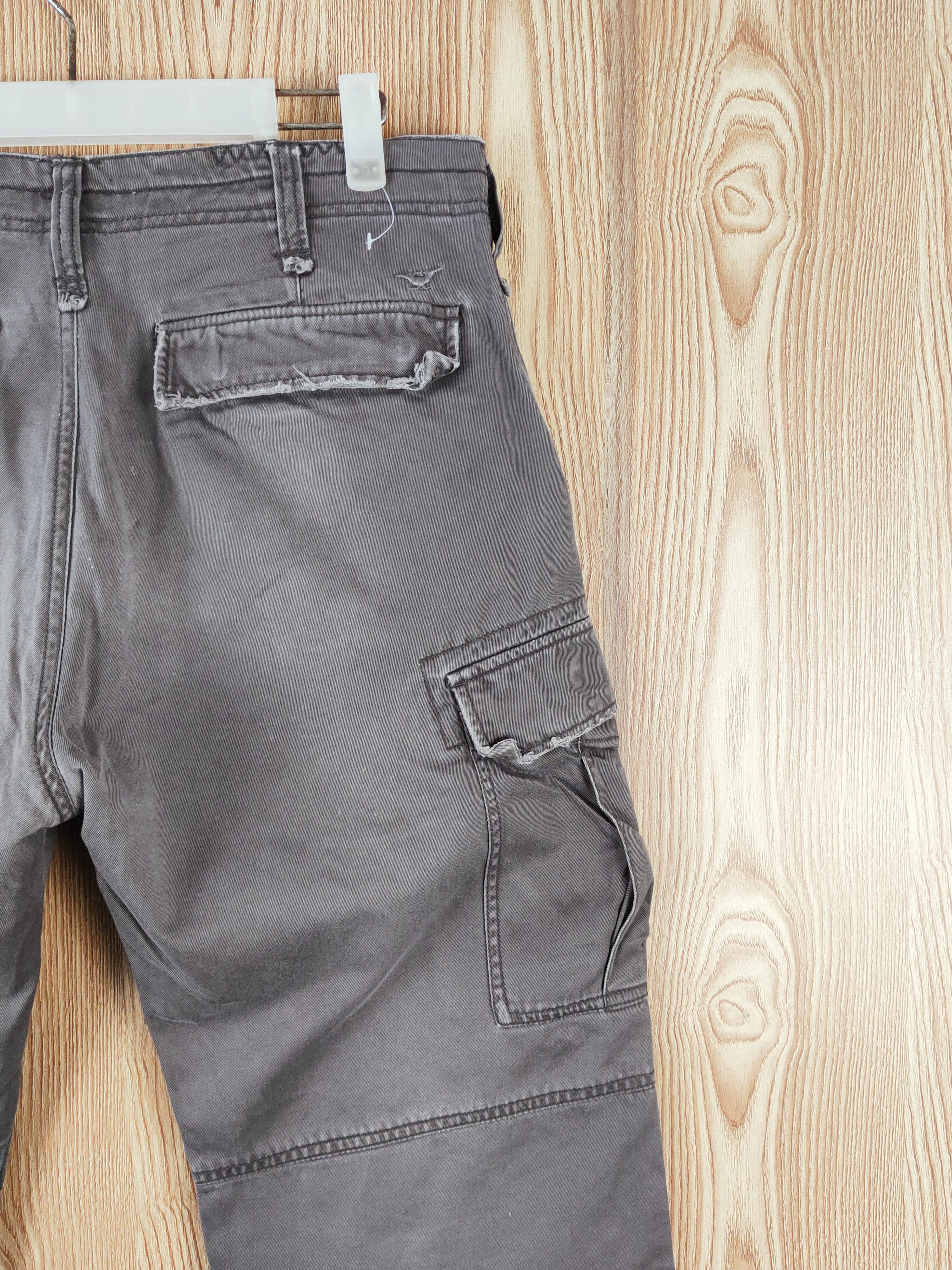 Japanese Brand Vache Gray Multipocket Tactical Cargo Pants #W113 Size US 31 - 10 Thumbnail