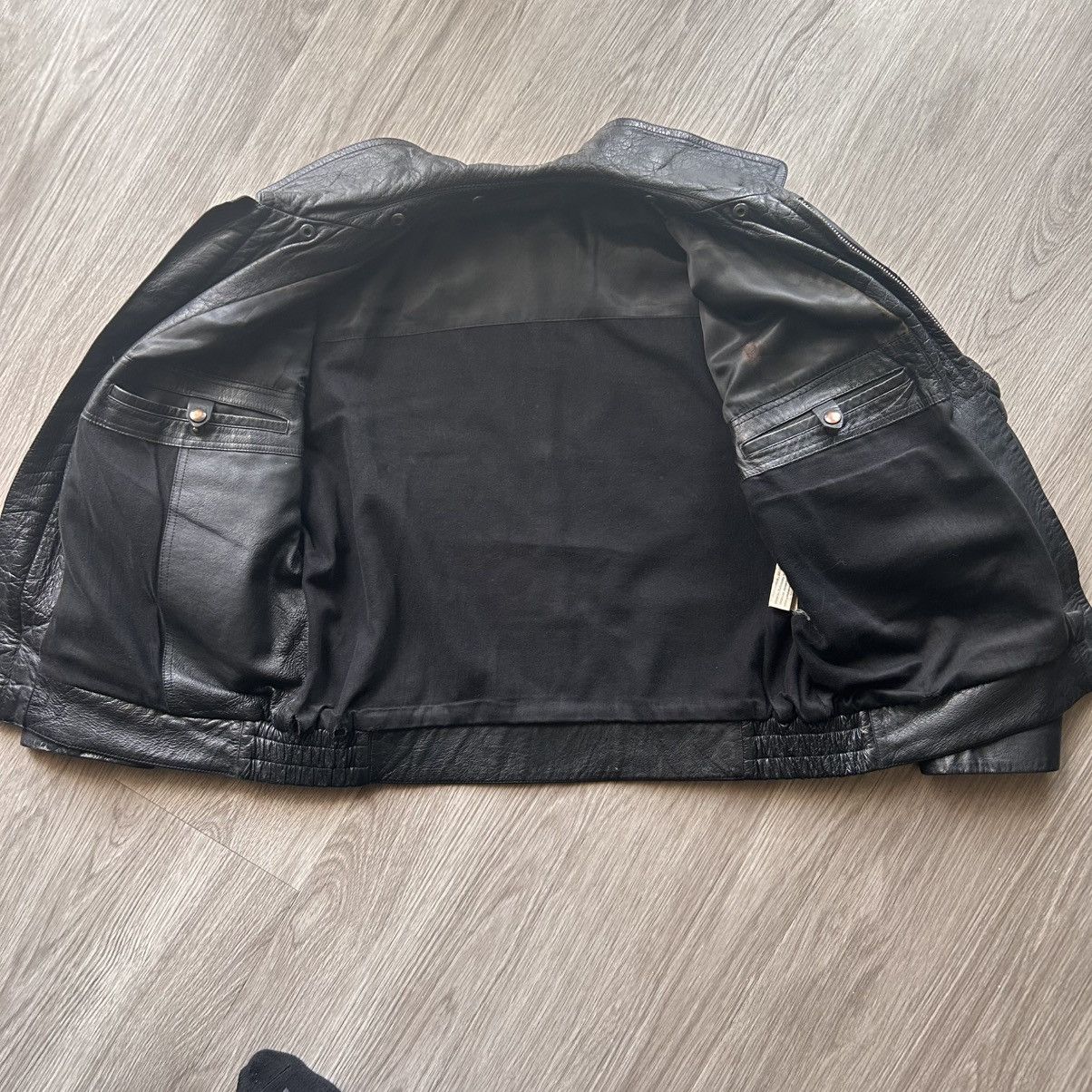Other 1991 German Police Leather Bomber Size US M / EU 48-50 / 2 - 6 Thumbnail