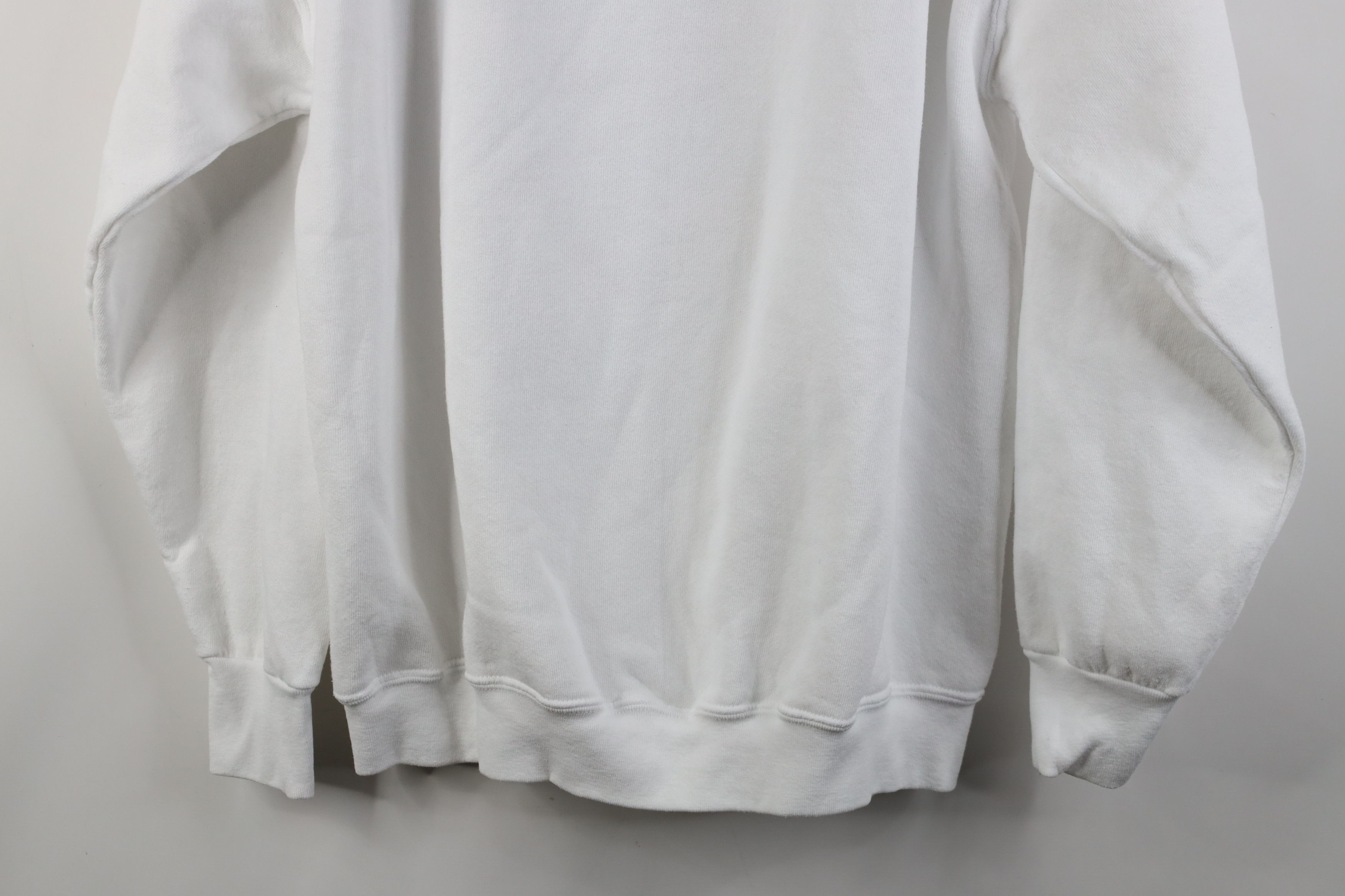 Vintage Vintage 90s Country Farmhouse Pigs Crewneck Sweatshirt White Size L / US 10 / IT 46 - 11 Thumbnail