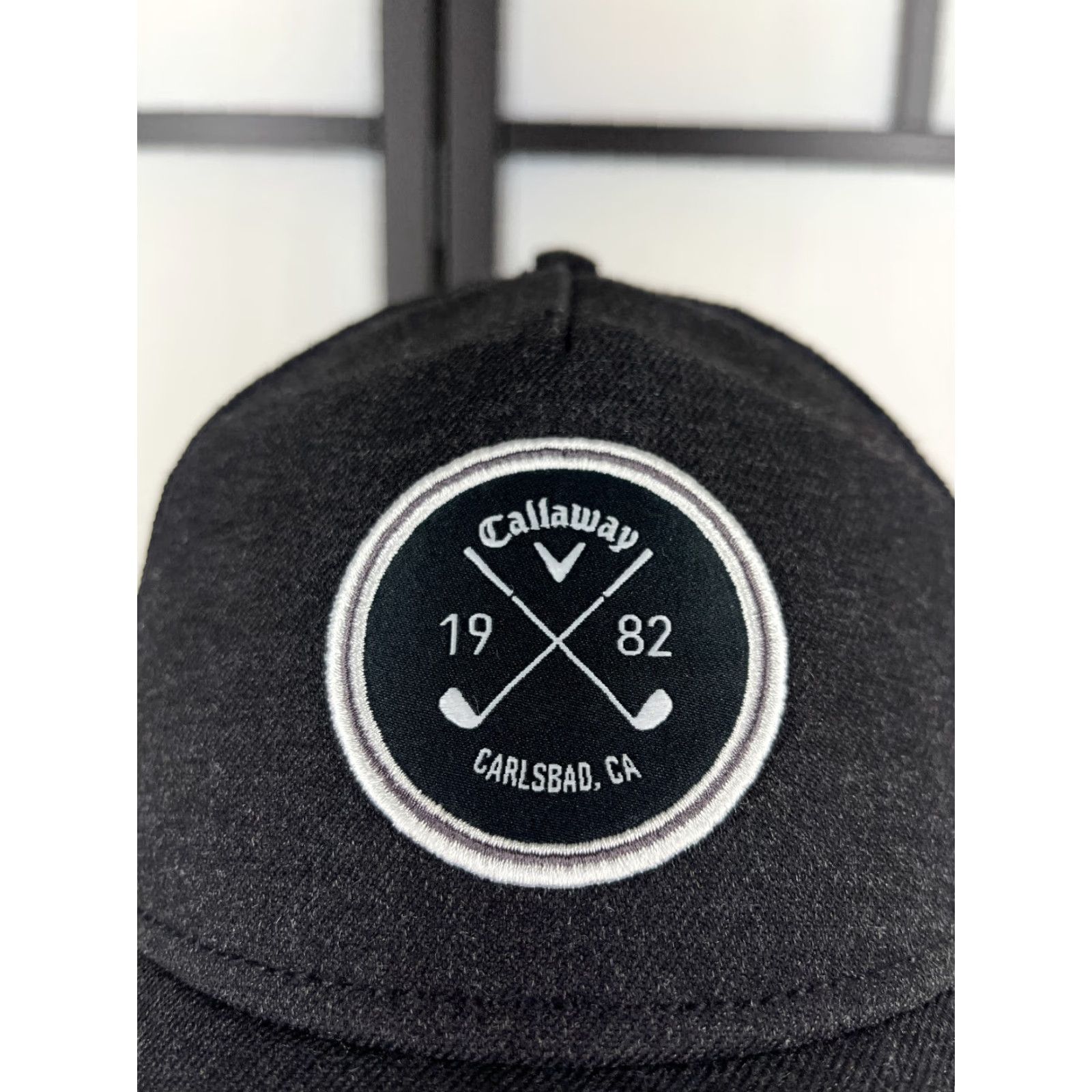 Callaway Callaway Hat Cap Snap Back Adult One Size Black Trucker Golf Golfer Carlsbad CA Wool Size ONE SIZE - 2 Thumbnail