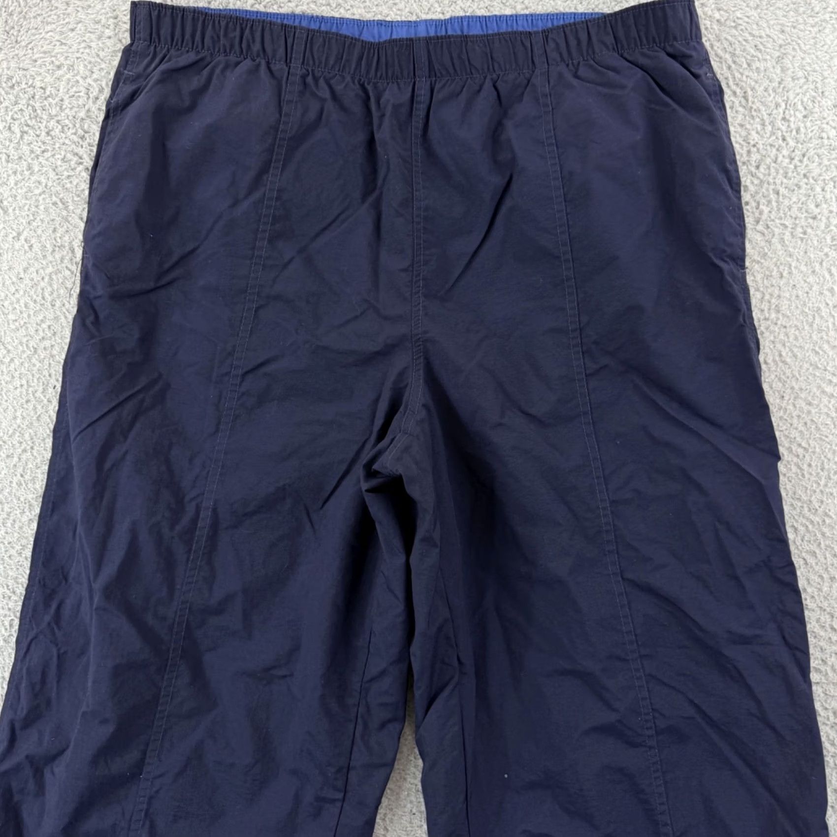 Polo Ralph Lauren VINTAGE Polo Ralph Lauren Pants Mens 2XL Blue Windbreaker Baggy Jogger Y2K Polo Ralph Lauren Track Pants 90s Hip Hop Sports Mens Size US XXL / EU 58 / 5 - 3 Thumbnail