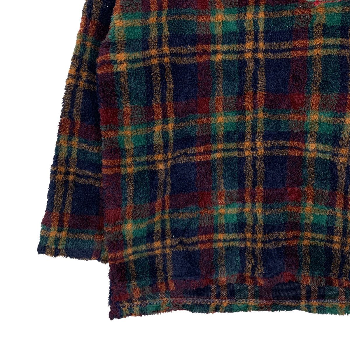 Vintage BANFF CANADA Tartan Turtleneck Pullover Fleece #1673-C74 Size US XS / EU 42 / 0 - 3 Thumbnail