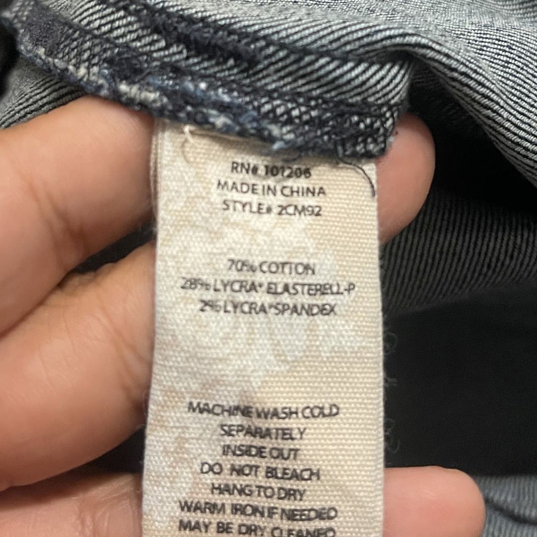 Soft Surroundings Stretch Pull On Elastic Waist Denim Jeans Pants Large Casual Size 32" / US 10 / IT 46 - 5 Thumbnail