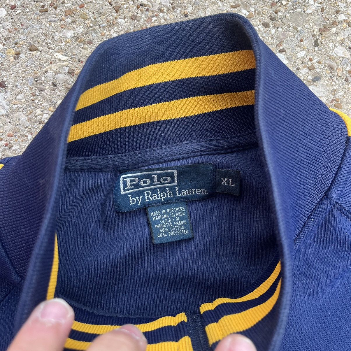 Polo Ralph Lauren × Ralph Lauren 90s Ralph Lauren Crest Polo Track Jacket Size US XL / EU 56 / 4 - 5 Thumbnail