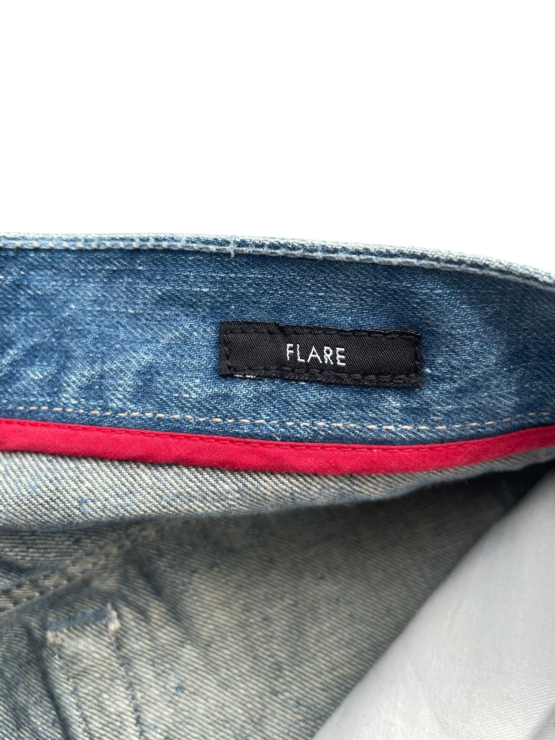 Calvin Klein Vintage Flare Calvin Klein Distresed Denim Size 28" / US 6 / IT 42 - 3 Thumbnail