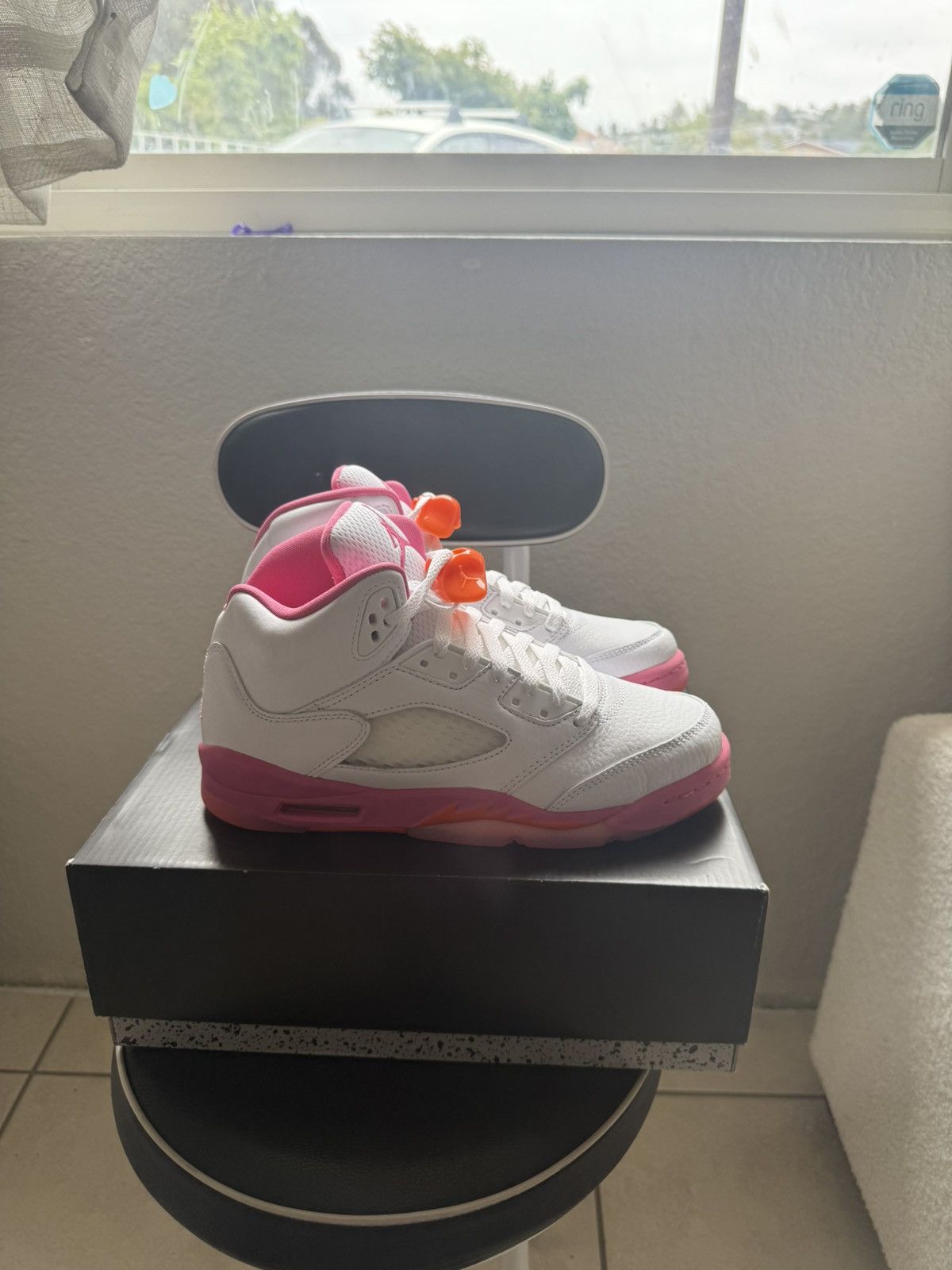 Nike Nike Jordan 5 Retro Pinksicle Size US 6.5 / IT 36.5 - 5 Thumbnail
