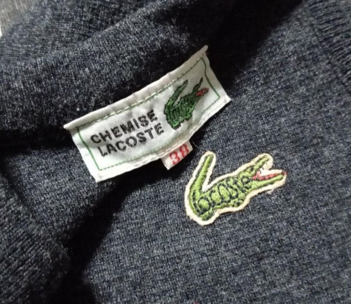 Lacoste × Vintage VTG Chemise Lacoste 🐊 Sweater Vest Size S / US 4 / IT 40 - 3 Thumbnail