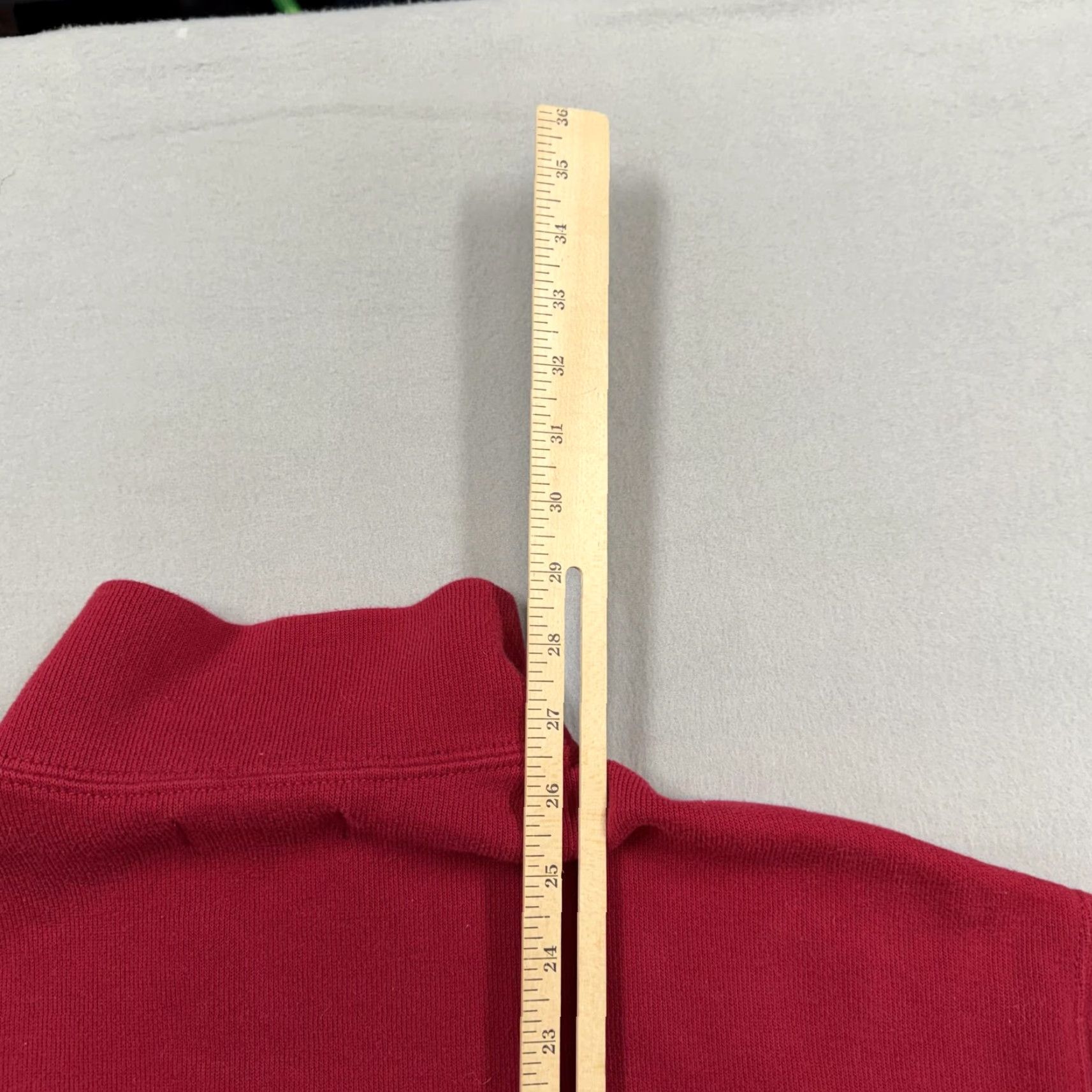 Polo Ralph Lauren Polo Ralph Lauren Sweater Mens XL Red Full Zip Mock Neck Knit Pony Logo Size US XL / EU 56 / 4 - 6 Thumbnail