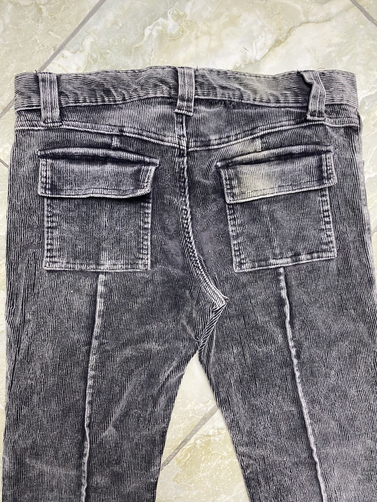If Six Was Nine 5TH STREET Flare Corduroy Pants Size 30" / US 8 / IT 44 - 4 Thumbnail
