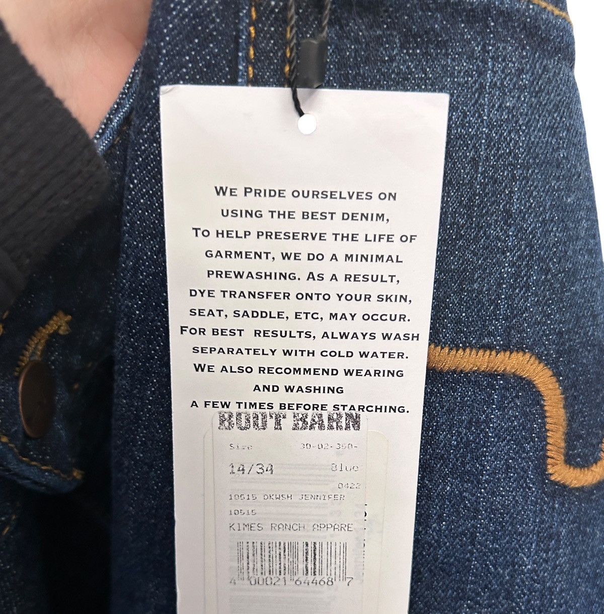 Other New Kim’s Ranch Jennifer dark wash super flare jeans 14/34 Size 36" / US 14 / IT 50 - 7 Thumbnail
