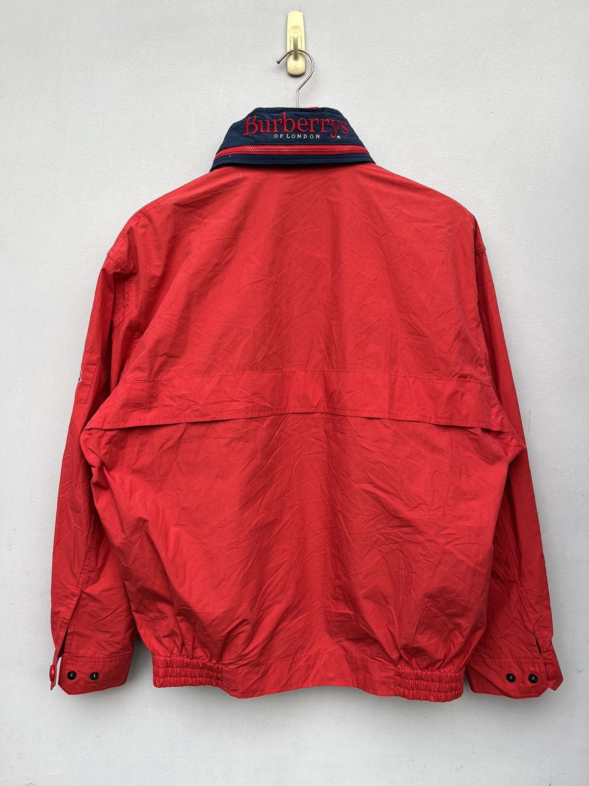 Burberry × Vintage Burberry Sports Vintage Logo Bomber Jacket Size US L / EU 52-54 / 3 - 4 Thumbnail