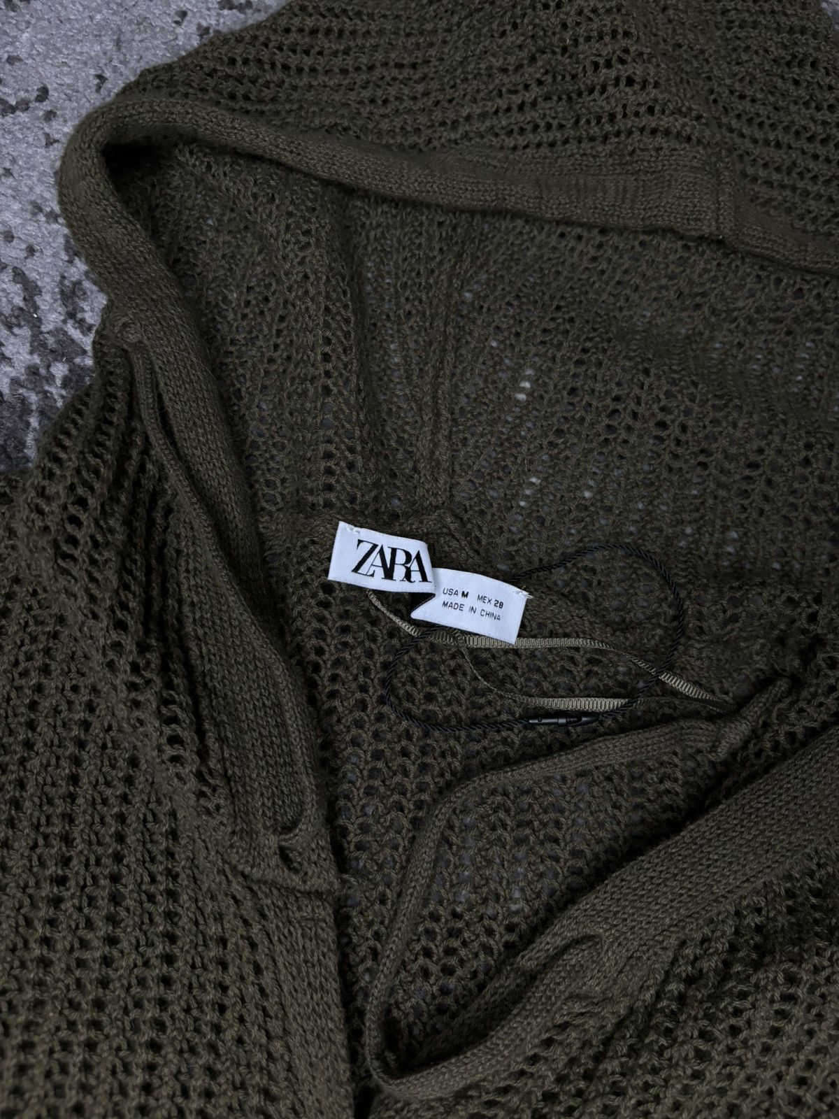 Vintage × Zara Vintage green y2k Zara jacket Size M / US 6-8 / IT 42-44 - 3 Thumbnail