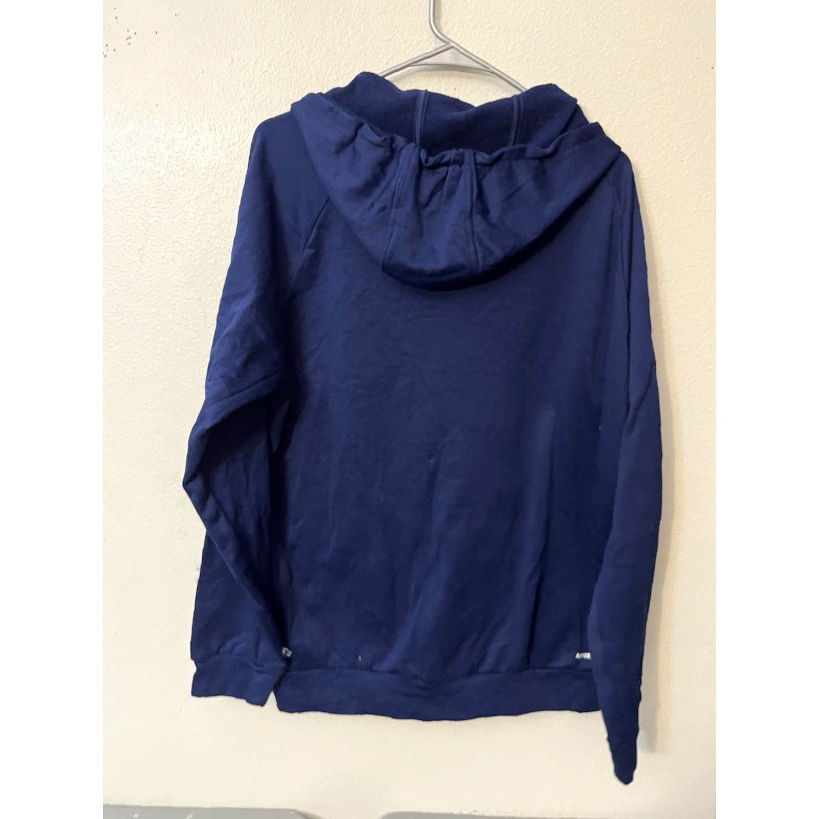 Adidas ADIDAS Game and Go Blue Full Zip Hooded Hoodie Sweatshirt Large Size US L / EU 52-54 / 3 - 3 Thumbnail