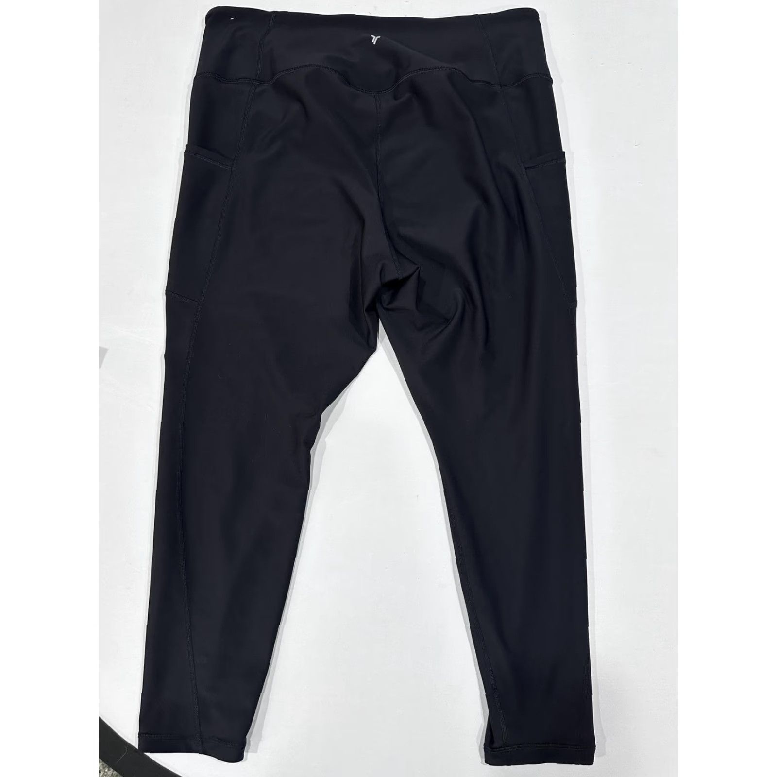 Old Navy Old Navy Leggings Womens 2X Black Powersoft High Rise Pockets Ankle Go-Dry Size 40" / US 18 - 4 Thumbnail